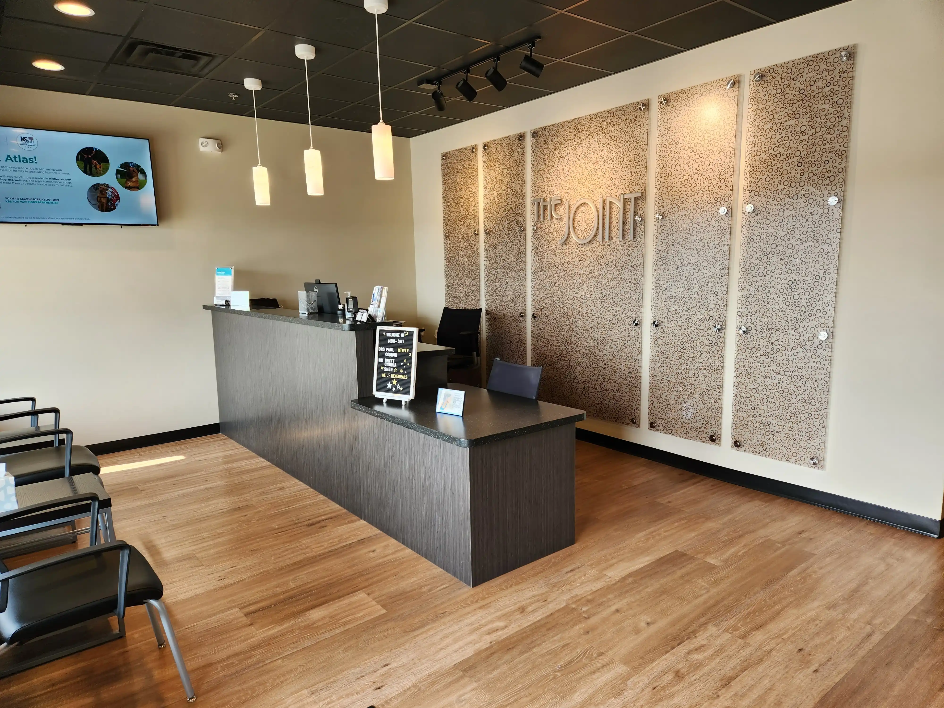 The Joint Chiropractic Lobby Entrance